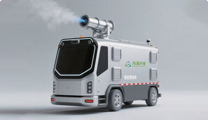 無人駕駛霧炮車