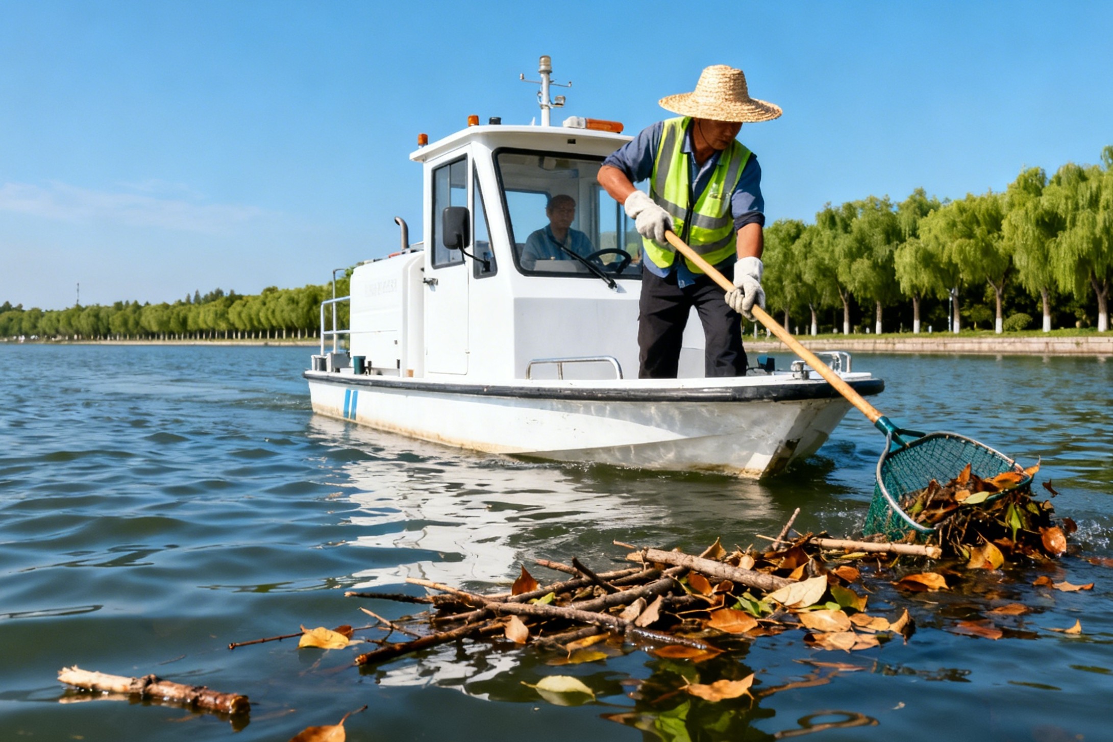 水面(海面)清潔