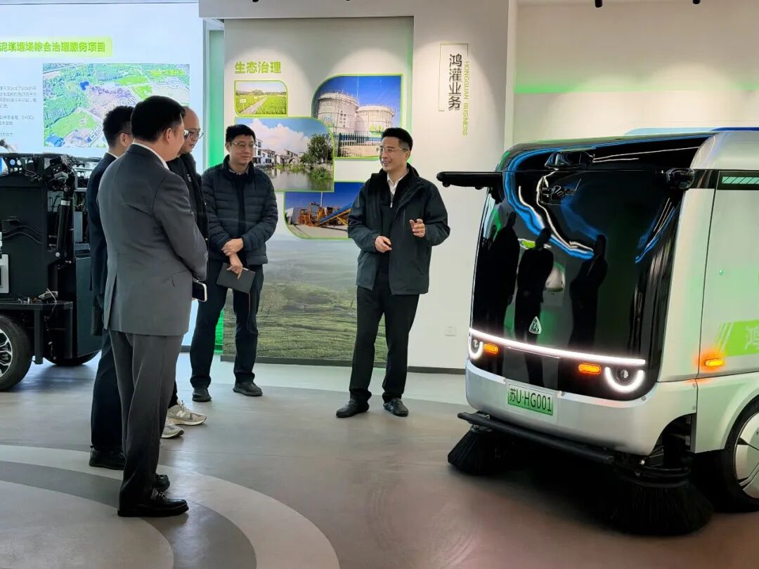吳江區人大常委會主任錢斌蒞臨鴻灌環境調研指導(圖4)